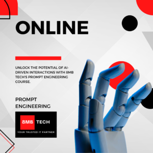 Unlock the potential of AI-driven interactions with 8MB Tech's Prompt Engineering course.